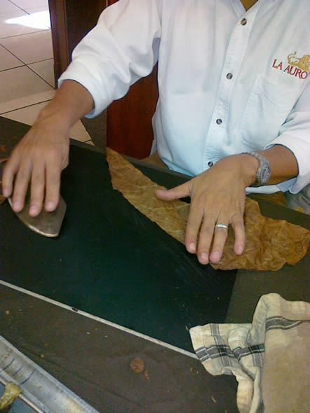 Cigar rolling